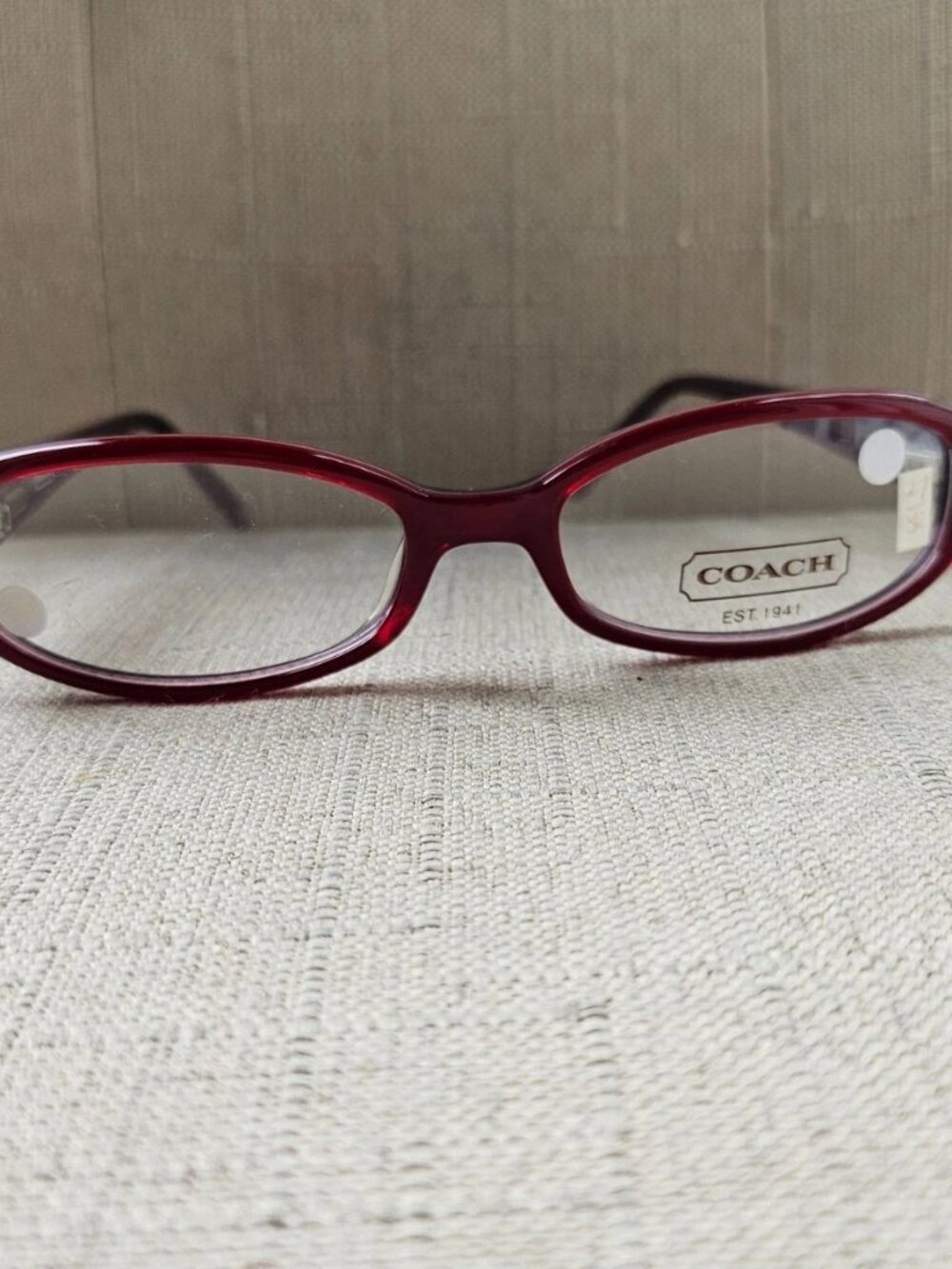New Coach Women Eyeglasses Frame Eyewear CRANBERRY 2015 JILL Glasses Frame only - Picture 2 of 12